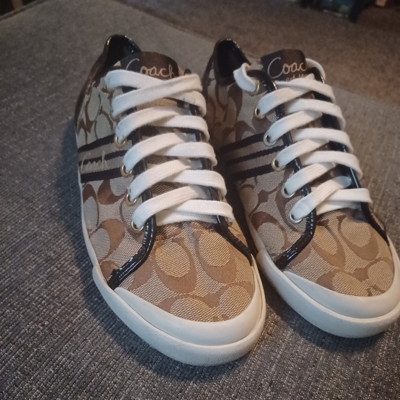 Coach Shoes - Coach Signature Sneakers
